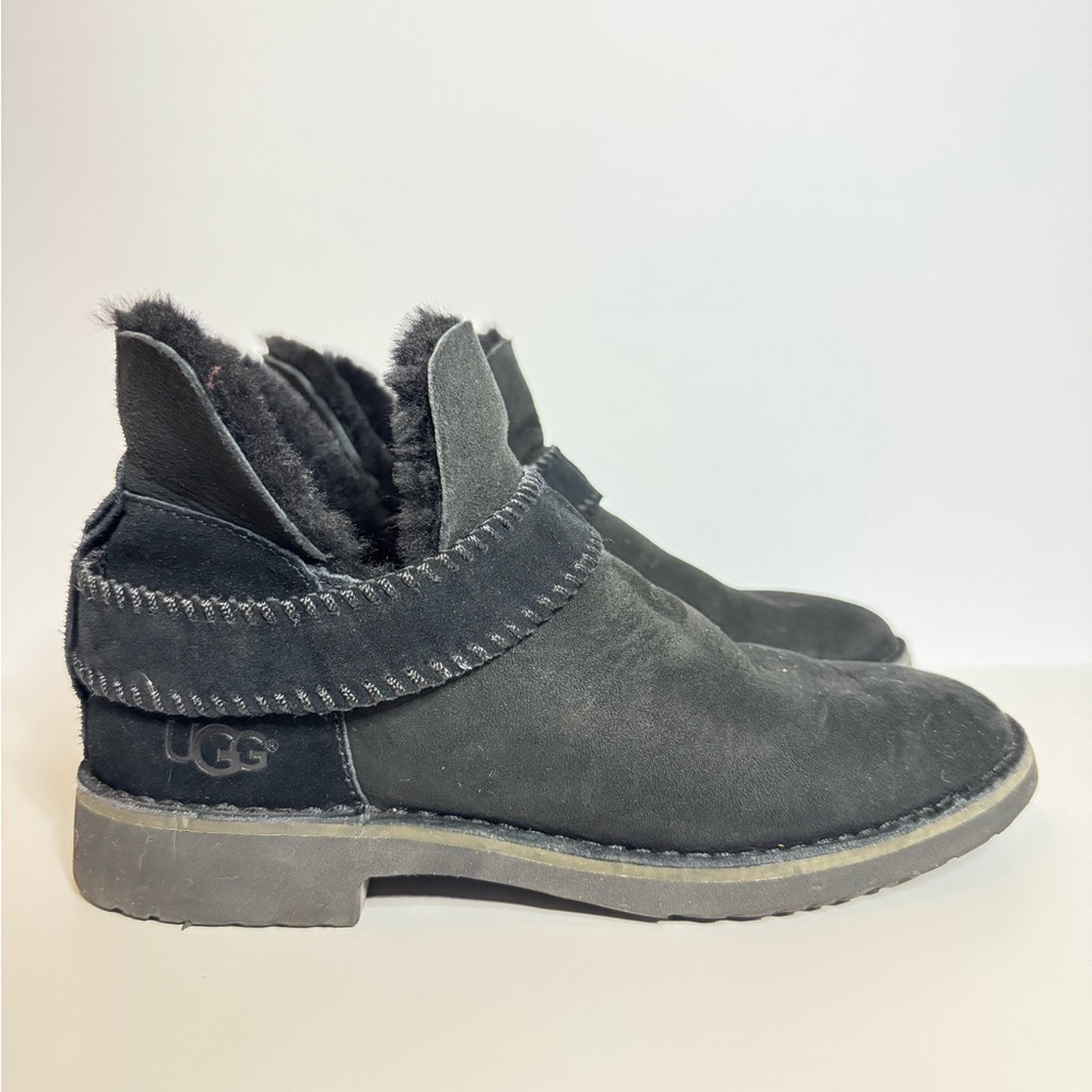 UGG Charcoal Suede Ankle Boots